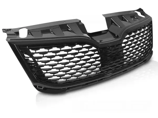 Grill Skoda Octavia III 16-20 Sport Style Blank Svart
