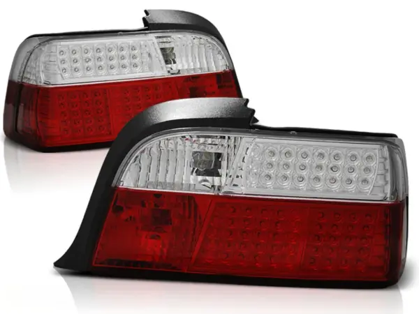 Baklykter BMW E36 12.90-08.99 Coupé Coupé/Cabrio LED Rød/Hvit – bilde 2 av 2
