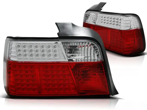 Baklykter BMW E36 12.90-08.99 Sedan LED Rød/Hvit – bilde 2 av 2