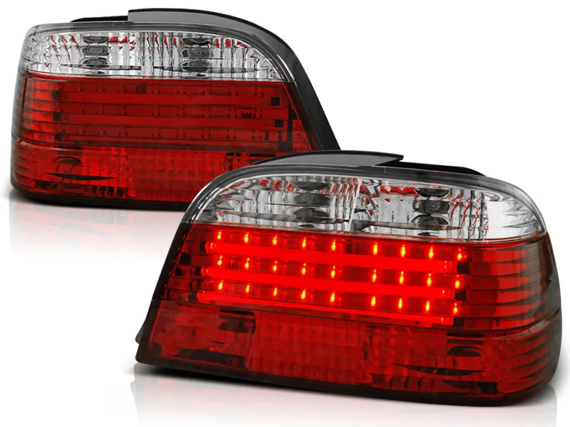Baklykter BMW E38 06.94-07.01 LED Bar Rød - Bilde 2