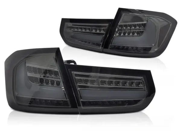 Baklykter BMW F30 11-15 LED Bar SEQ Røykfarget – bilde 2 av 2