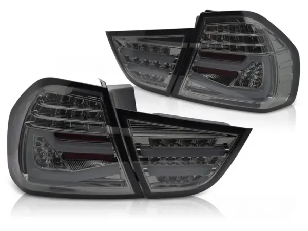 Baklykter BMW E90 09-11 LED Bar SEQ Røykfarget – bilde 2 av 2