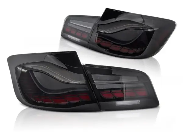 Baklykter BMW F10 10-16 LED SEQ Røykfarget – bilde 2 av 2