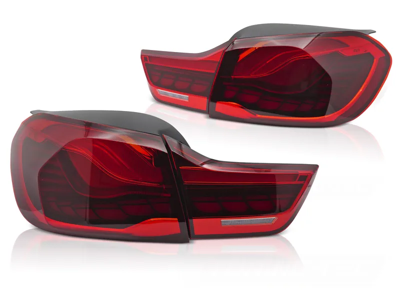 Baklykter BMW F32 F33 F36 F82 F83 13-21 LED SEQ Rød - Bilde 2