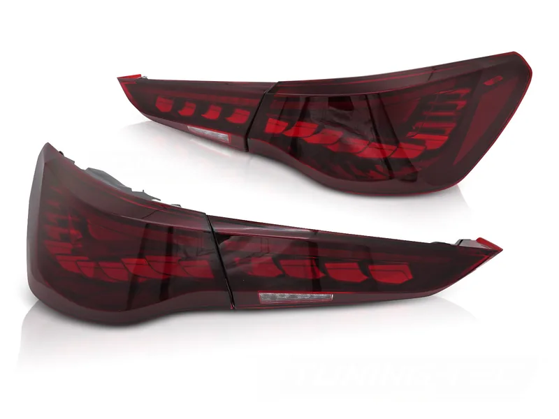 Baklykter BMW G22 G23 20-24 LED SEQ Rød - Bilde 2