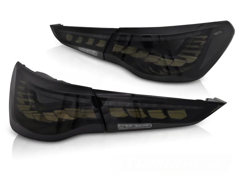 Baklykter BMW G22 G23 20-24 LED SEQ Røykfarget - Bilde 2