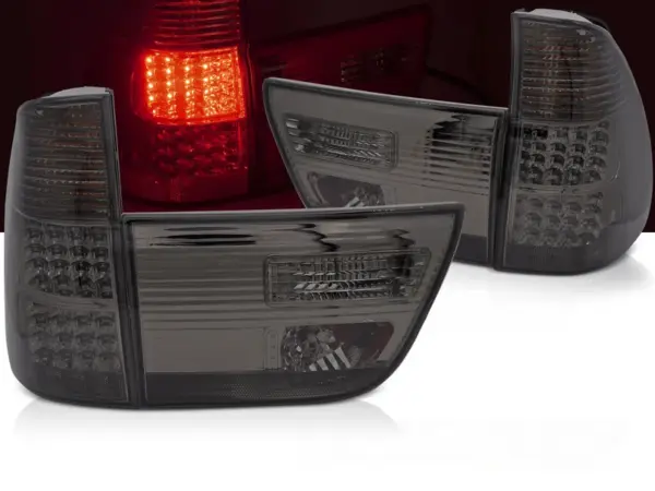 Baklykter BMW X5 E53 09.99-10.03 LED Røykfarget – bilde 1 av 2