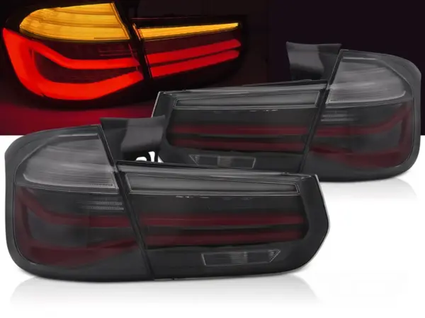 Baklykter BMW F31 11-18 Touring F31. LED Bar SEQ Røykfarget – bilde 1 av 2