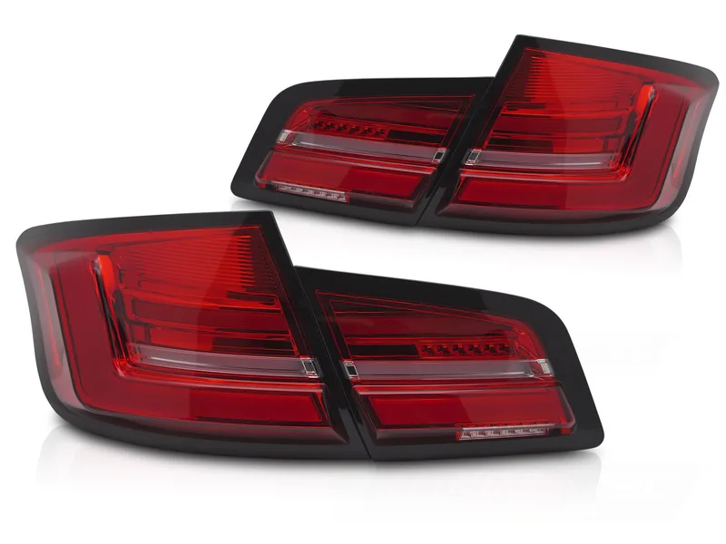 Baklykter BMW F10 10-13 Full LED SEQ Rød/Hvit - Bilde 2