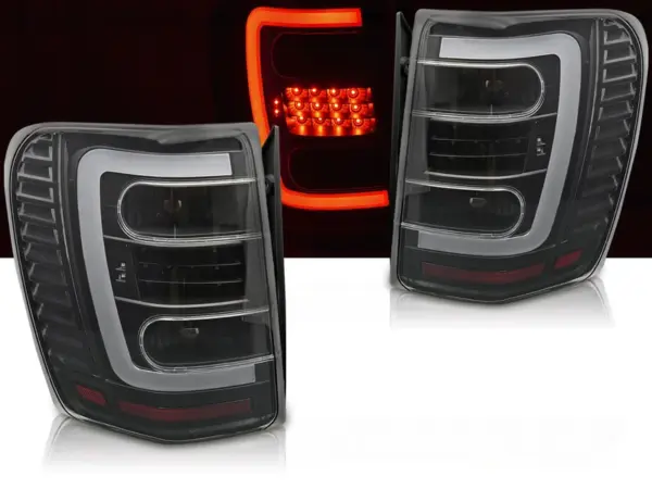 Baklykter Jeep Grand Cherokee 99-05.05 LED Svart – bilde 1 av 2