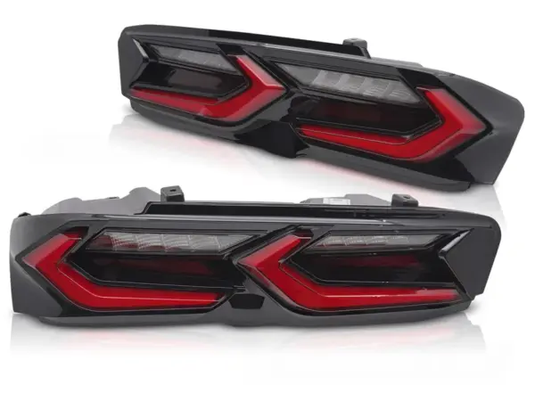 Baklykter Chevrolet Camaro 19-23 LED SEQ Svart – bilde 2 av 2