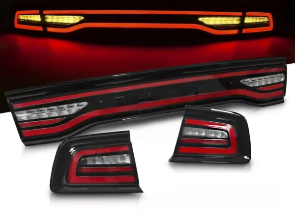 Baklykter Dodge Charger 11-14 Full LED SEQ – bilde 1 av 2
