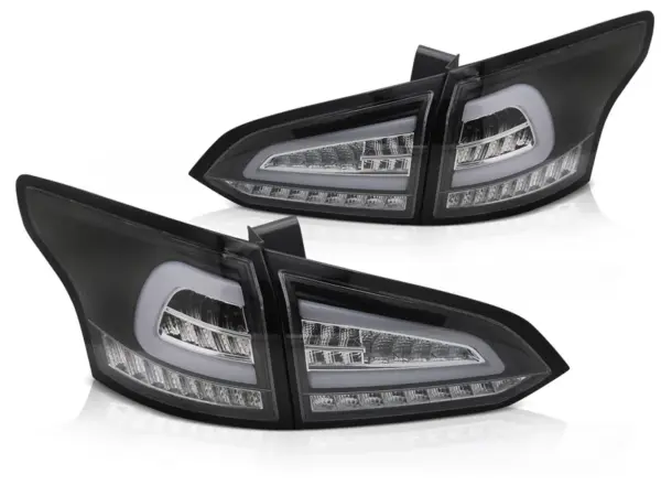 Baklykter Ford Focus MK 3 SW 11-18 Stasjonsvogn LED Bar SEQ Svart – bilde 2 av 2