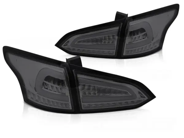 Baklykter Ford Focus MK 3 SW 11-18 Stasjonsvogn LED Bar SEQ Røykfarget – bilde 2 av 2