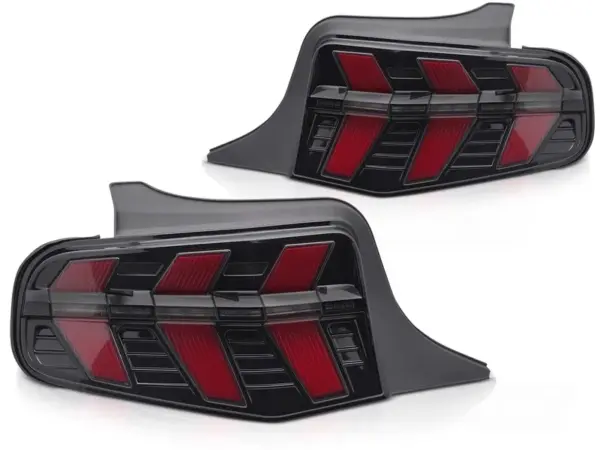 Baklykter Ford MUSTANG 10-13 LED SEQ Svart – bilde 2 av 2