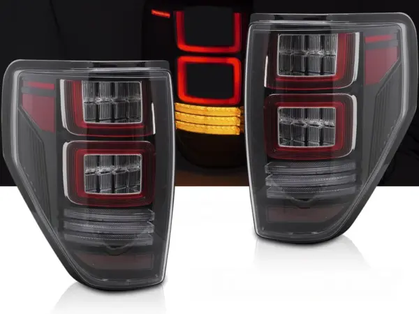 Baklykter Ford F150 MK12 08-14 LED SEQ Rød – bilde 1 av 2