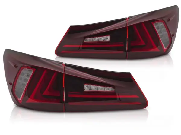 Baklykter Lexus IS II 06-13 LED Rød – bilde 2 av 2
