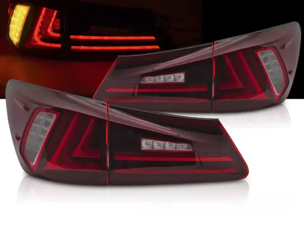 Baklykter Lexus IS II 06-13 LED Rød – bilde 1 av 2