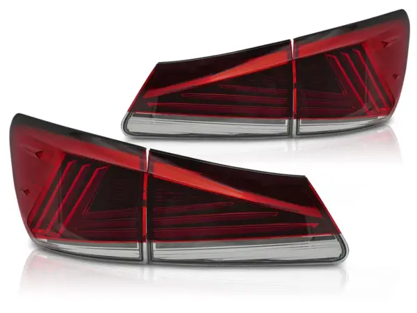 Baklykter Lexus IS II 06-13 LED SEQ Rød – bilde 2 av 2