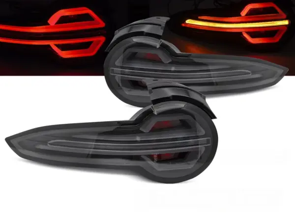 Baklykter Mazda MX5 ND 15-23 LED Bar SEQ Svart – bilde 1 av 2