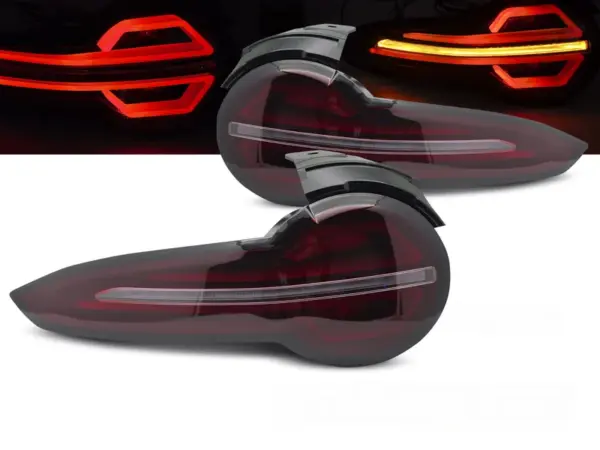 Baklykter Mazda MX5 ND 15-23 LED Bar SEQ Rød/Røykfarget – bilde 1 av 2