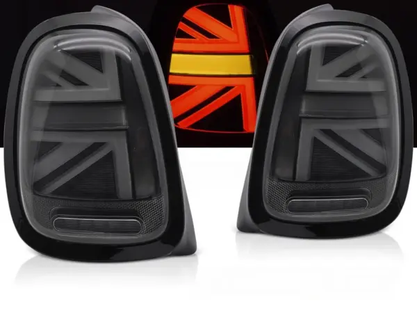 Baklykter Mini Cooper F55 F56 F57 14-17 LED Bar Røykfarget – 6-pin – bilde 1 av 2