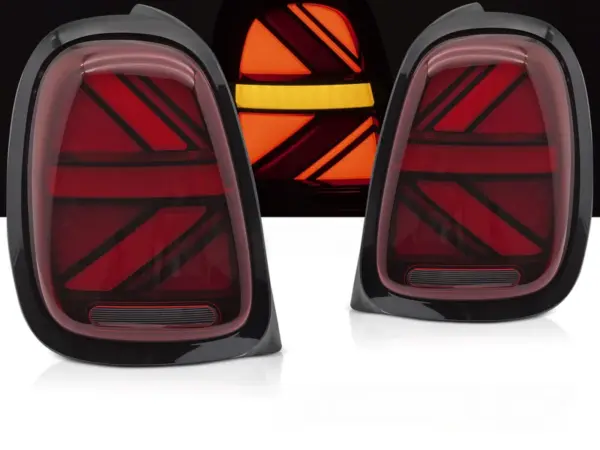 Baklykter Mini Cooper F55 F56 F57 14-17 LED Bar Rød – 6-pin – bilde 1 av 2
