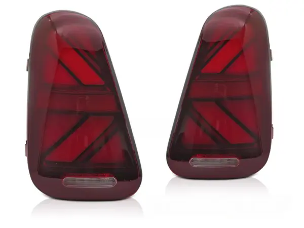 Baklykter Mini Cooper R50 R52 R53 01-06 LED Bar SEQ Rød – bilde 2 av 2
