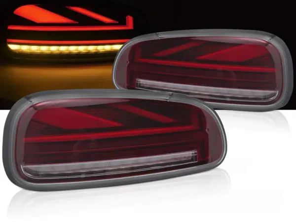 Baklykter Mini Cooper F54 15-19 LED Bar SEQ Rød – bilde 1 av 2