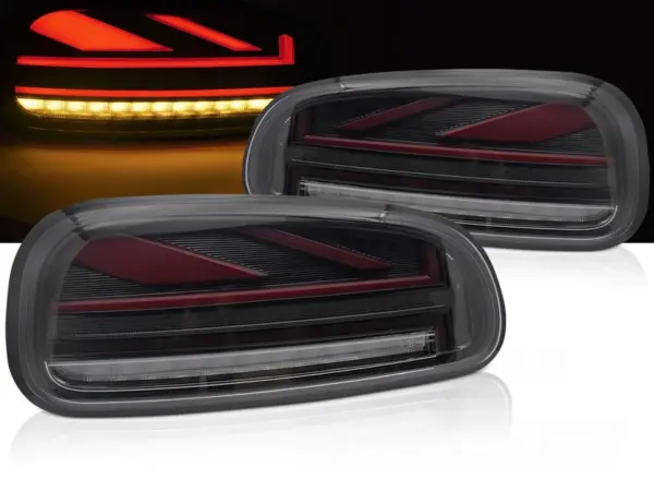 Baklykter Mini Cooper F54 15-19 LED Bar SEQ Røykfarget – bilde 1 av 2