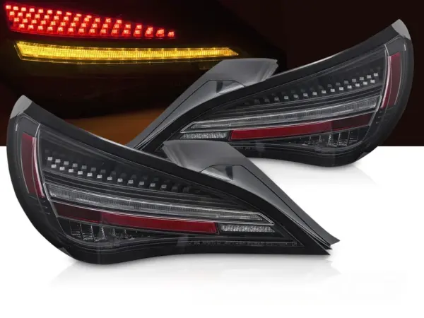 Baklykter Mercedes CLA C117 13-19/X117 14-19 OE LED SEQ Svart – for original LED – bilde 1 av 2
