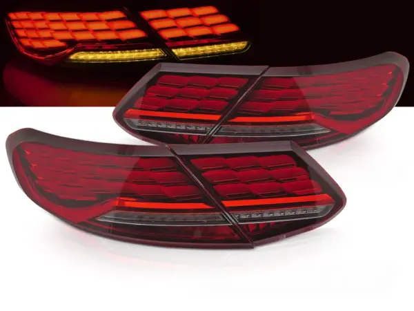 Baklykter Mercedes C-CLASS C205 15-23 OE LED SEQ Rød – bilde 1 av 2