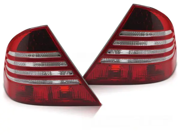 Baklykter Mercedes W220 S-Class 09.98-05.05 LED Rød/Hvit – bilde 2 av 2