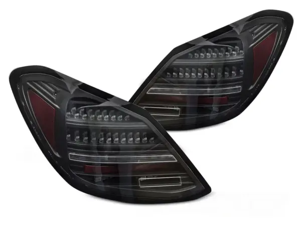 Baklykter Mercedes C-CLASS W205 14-21 LED SEQ Svart – for original LED – bilde 2 av 2