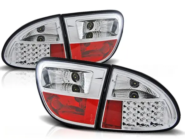 Baklykter Seat Leon 04.99-08.04 LED Krom – bilde 2 av 2