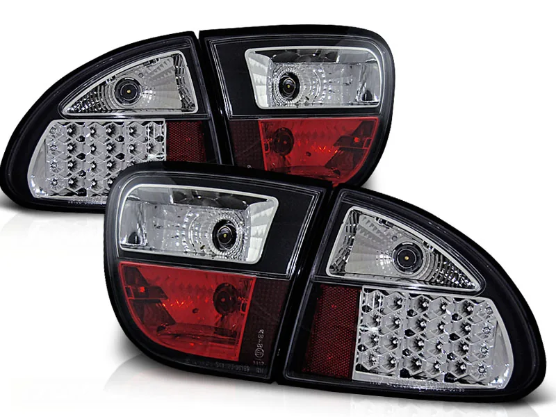 Baklykter Seat Leon 99-04 LED Svart - Bilde 2