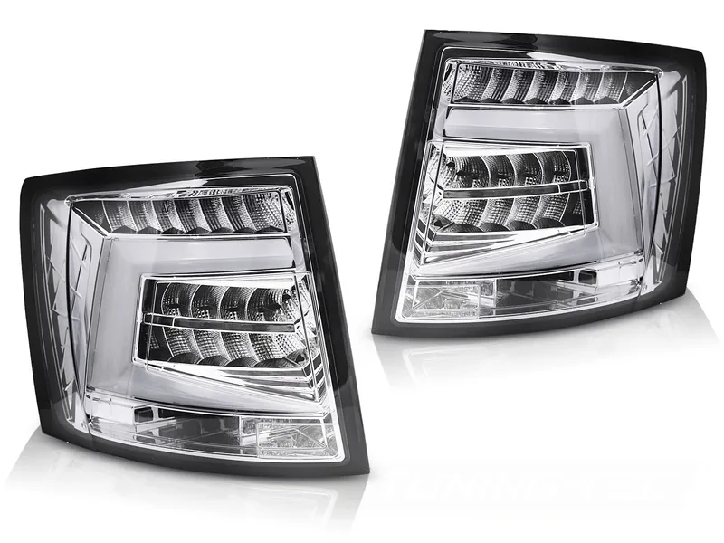 Baklykter Skoda Octavia III 16-20 SW OEM Stasjonsvogn LED Bar SEQ Krom – for original LED - Bilde 2