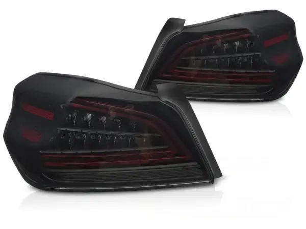 Baklykter Subaru WRX 14-21 LED SEQ Røykfarget – bilde 2 av 2