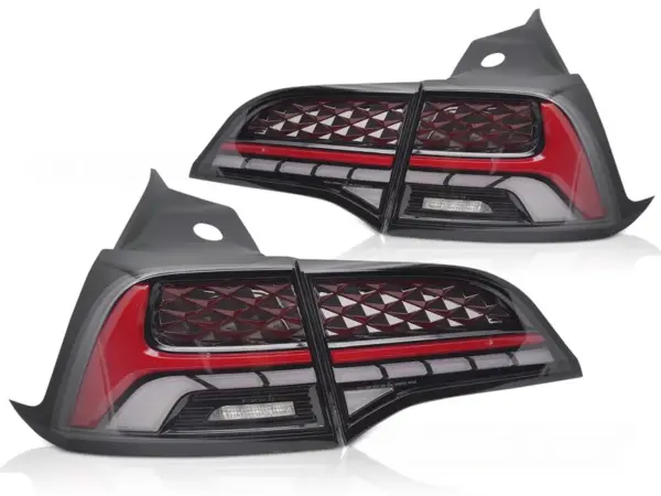Baklykter Tesla Model 3 17-23/Model Y LED SEQ – bilde 2 av 2