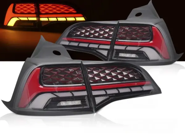 Baklykter Tesla Model 3 17-23/Model Y LED SEQ – bilde 1 av 2
