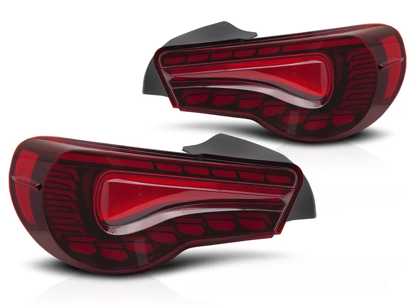 Baklykter Toyota GT86 12-21 OLED LED SEQ Rød - Bilde 2