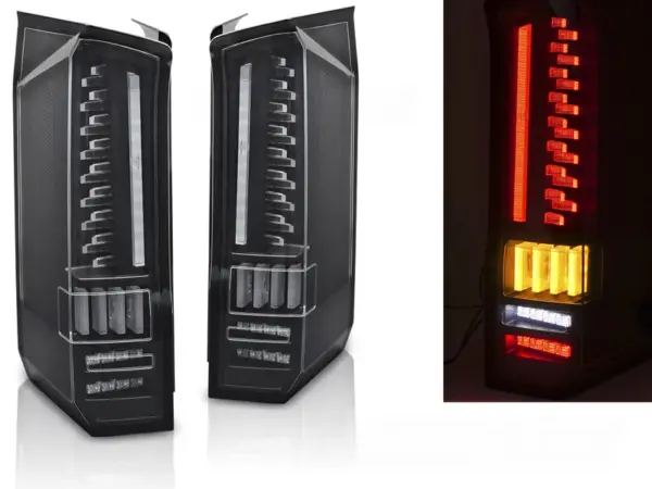 Baklykter VW Crafter 17- Full LED SEQ Svart – bilde 1 av 2