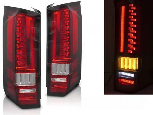 Baklykter VW Crafter 17- Full LED SEQ Rød/Hvit – bilde 1 av 2