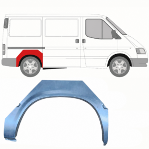 Reparasjonsplate Bakskjerm Ford Transit 94-00 Høyre