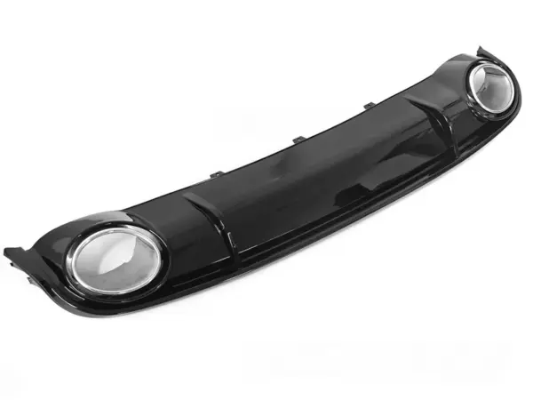 Diffuser Audi A4 B8 08-11 Sport Style Blank Svart